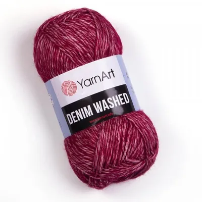 Obrázek produktu pro Yarn Art Denim Washed 918 Dark Pink Pletací příze