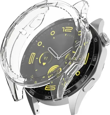 Produktbild von Strap-it TPU-Schutzhülle – passend für Huawei Watch GT 4 (46 mm) – stoßdämpfende Hülle für Watch GT 4 – 46 mm