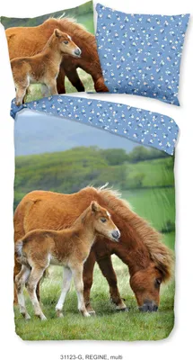 Zdjęcie produktu dla Muller Textiles 31123.99.28, Koc do nakrycia w zestawie, Poszewka na poduszkę dołączona