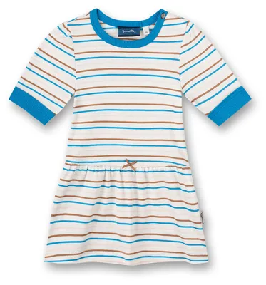 Produktbild von Sanetta Kidswear Mädchen-Kleid Off-White Water World 68