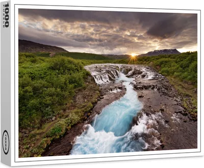 Produktbild von raxxa Premium-Puzzle "Bruarfoss", 1000 Teile