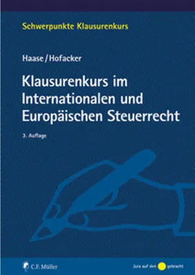 Obrázok produktu pre Klausurenkurs im Internationalen und Europäischen Steuerrecht