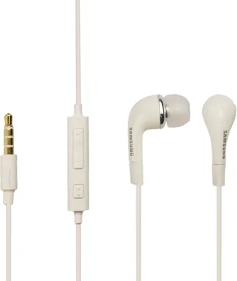 Obrázok produktu pre Originálne slúchadlá Samsung EHS64 v bielej farbe White pre Samsung Galaxy S5 neo SM-G903F InEar In-Ear Headset Slúchadlá do uší 3,5 mm konektor Stereo zvuk Hromadné balenie + podložka na čistenie obrazovky Emiro