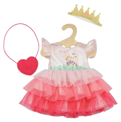 Image de Robe de poupée Princesse Emily, 28-35 cm