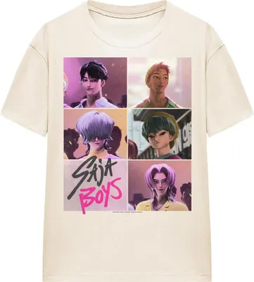 Produktbild von K-Pop Demon Hunters - T-Shirt für Damen TV20388 (XL) (Natürlich)