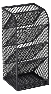 Obrázek produktu pro Stolní organizér na pera, organizér na štětce na make-up, držák na pera s 5 přihrádkami, 20,5 x 9,5 x 9,5 cm