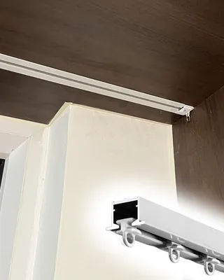 Immagine prodotto di Binari a soffitto invisibili per tende