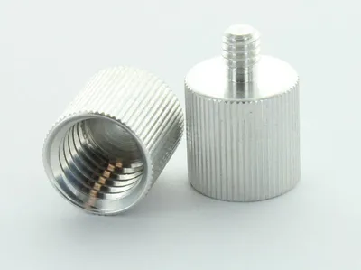 Produktbild von hedue® Gewindeadapter 5/8" auf 1/4" – Stativ Adapter | Stativgewinde Adapter für Linienlaser, Kameras und Stative