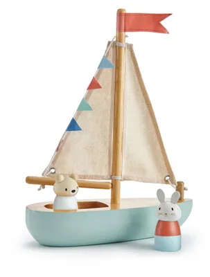 Obrázek produktu pro Tender Leaf Toys Sailway Boat, Loď, 3 rok/roky, Dřevo, Vícebarevný