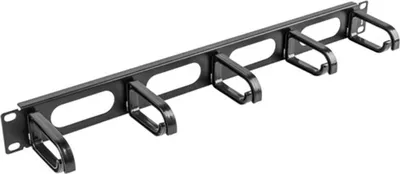 Produktbild von Lanberg Kabelorganisator 19''1U schwarz (AK-1205-B)