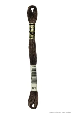 Productafbeelding van DMC Stickgaren Mouline Special 117MC -838, 6-strengs, 8 meter