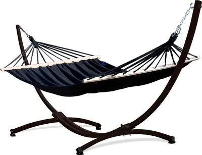 Obrázok produktu pre Potenza Hojdacia sieť s rámom Dvojitá hojdacia sieť s tyčou 220x160 cm I Rám 220kg