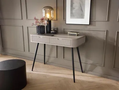 Produktbild von Konsolentisch – Schminktisch – Frisiertisch – ZOVA T-103 – Kaschmir – Modernes Designmöbel für Flur und Schlafzimmer