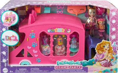 Image de Enchantimals Cat Fashion Shop On Wheels Game Set