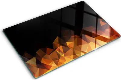 Obrázek produktu pro Kryt varné desky – Kryt na indukční desku – Ochranná skleněná deska – 80x52 cm– Skleněné ochranné desky na sporák –Tvrzené sklo –Abstrakce