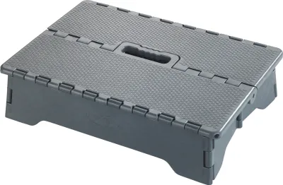 Produktbild von WENKO Trittstufe Secura Klappbar Grau 250kg Badewannen Hocker Einstiegshilfe