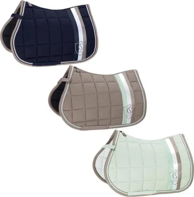 Produktbild von Eskadron Classic Sports Schabracke " BIG SQUARE Baumwolle " Form - Dressur Farbe - navy