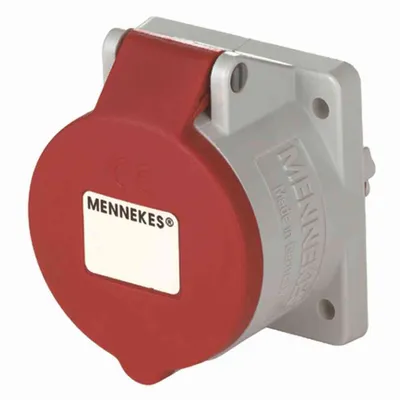 Zdjęcie produktu dla MENNEKES 1797, 5P, 6 h, Szary, Czerwony, IP44, 400 V, 32 A
