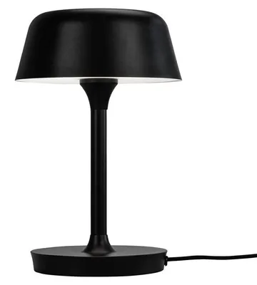 Produktbild von Tischlampe, Tischleuchte, Nachttischlampe, Schreibtischlampe, LED Leselampe, Valencia schwarz
