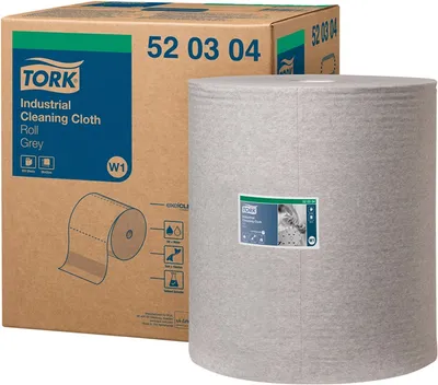 Produktbild von TORK Putztuch TORK 520304 L380xB428ca. mm grau 1-lagig