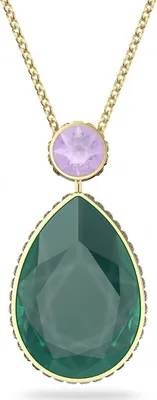 Produktbild von Swarovski Damen Kette Halskette Edelstahl Orbita Kristall Tropfenschliff 5600517