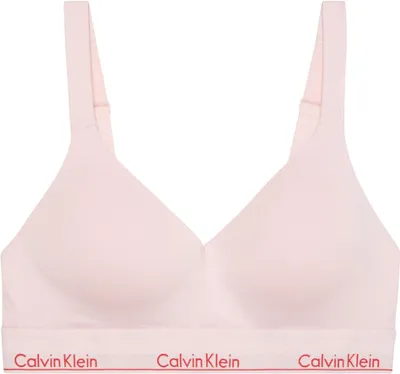 Produktbild von Calvin Klein Damen Bralette Lift mit Logobund, Rosa (Potpourri), XL