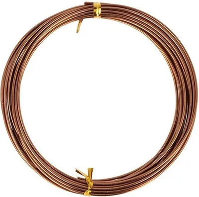 Produktbild von Aluminiumdraht 5 m x 1,5 mm - Bronze