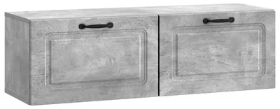 Produktbild von Wandmontierter TV-Schrank Betongrau 98 x 31 x 30 cm