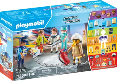 Produktbild von PLAYMOBIL My Figures 71400 My Figures: Rescue