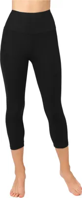 Produktbild von Merry Style Damen 3/4 Leggings MS10-302 (Schwarz, XXL)