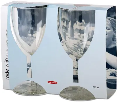 Produktbild von Mepal 6 Stück set rotweinglas 300 ml 2 stück 106077053100
