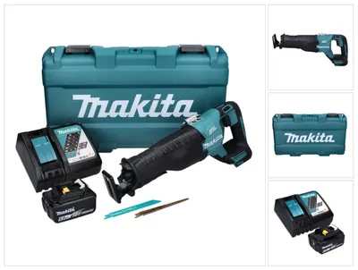 Produktbild von Makita DJR 187 RG1K Akku Reciprosäge 18 V Brushless + 1x Akku 6,0 Ah + Ladegerät + Koffer