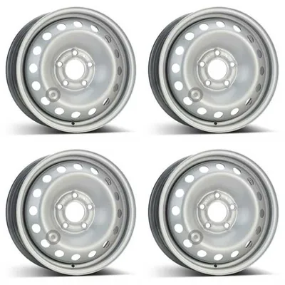 Produktbild von 4 Alcar Stahlfelgen 6.0Jx16 Zoll ET50 5x118 für Opel Vivaro 4er Satz
