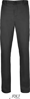 Produktbild von SOL'S Herren Anzugshose Chinohose Hose Business Stoffhose Casual, Größe:52, Farbe:Schwarz
