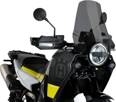 Obrázok produktu pre Tmavo zadymená cestovná clona PUIG schválená ABE pre Husqvarnu