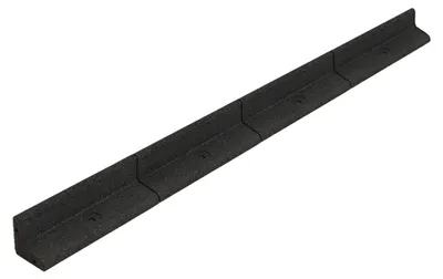 Image de Bordure de pelouse flexible, 4,8 m – Lot de 4 x 1,2 m, noir – Délimitation de jardin pour pelouses, allées, bordures de parterres, potagers et parterres de fleurs – Résistante aux UV – Ancrages au sol adaptés et marteau en caoutchouc inclus