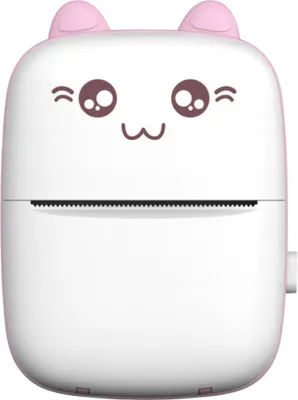 Zdjęcie produktu dla R2Invest Przenośna kieszonkowa drukarka termiczna MINI C9 z bluetooth - różowa