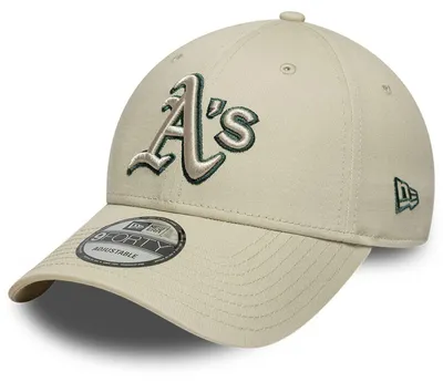Produktbild von New Era MLB 9FORTY Cap Team Outline Oakland Athletics beige