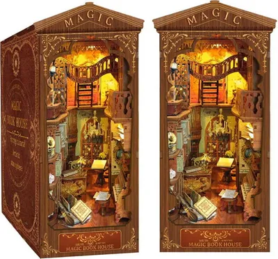 Obrázok produktu pre Miniatúrny domček Book Nook - Odkaz čarodejníkov - Joincon