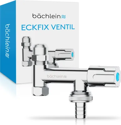 Produktbild von Bächlein Universal Gerätezusatzventil Eckfix Geräteventil Maschinenanschluss
