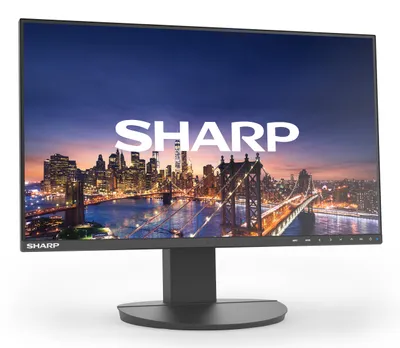 Produktbild von Sharp MultiSync EA271F, 68,6 cm (27"), 1920 x 1080 Pixel, Full HD, LCD, 6 ms, Schwarz