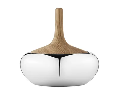 Produktbild von Georg Jensen HENNING KOPPEL BONBONNIERE ONION SS MIRROR OAK WOOD 3584894