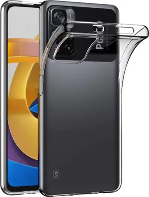 Zdjęcie produktu dla Pokrowiec ochronny na etui Xiaomi Poco M4 Pro 5G Transparent Slim Cover Clear Case