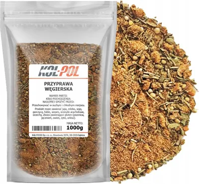 Zdjęcie produktu dla PRZYPRAWA WĘGIERSKA 1kg Aromatyczna mieszanka ziół do gulaszu Kol-Pol