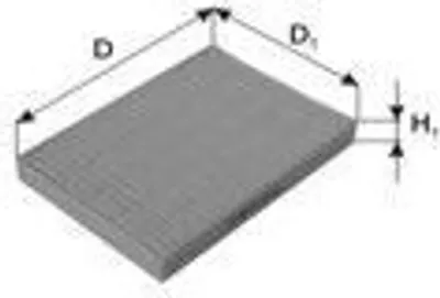 Produktbild von PZL Filters WA60307 Innenraumfilter Pollenfilter für CITROËN BERLINGO (B9)