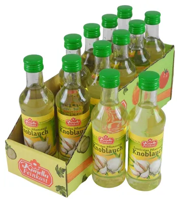 Produktbild von Kunella Gewürztes Rapsöl Knoblauch - 12er Pack (12 Flaschen à 100 ml)