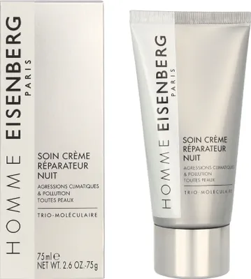 Produktbild von Eisenberg Homme Repairing Night Cream Treatment 75 ml