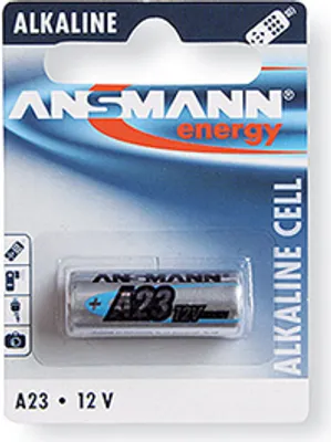 Produktbild von Ansmann A23, Einwegbatterie, AA, Alkali, 12 V, 1 Stück(e), Schwarz, Orange