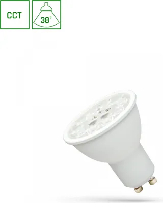 Produktbild von Spectrum GU10 LED-Spot 6W 550lm 3000K warmweiß
