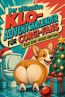 Produktbild von Der ultimative Klo-Adventskalender für Corgi-Fans